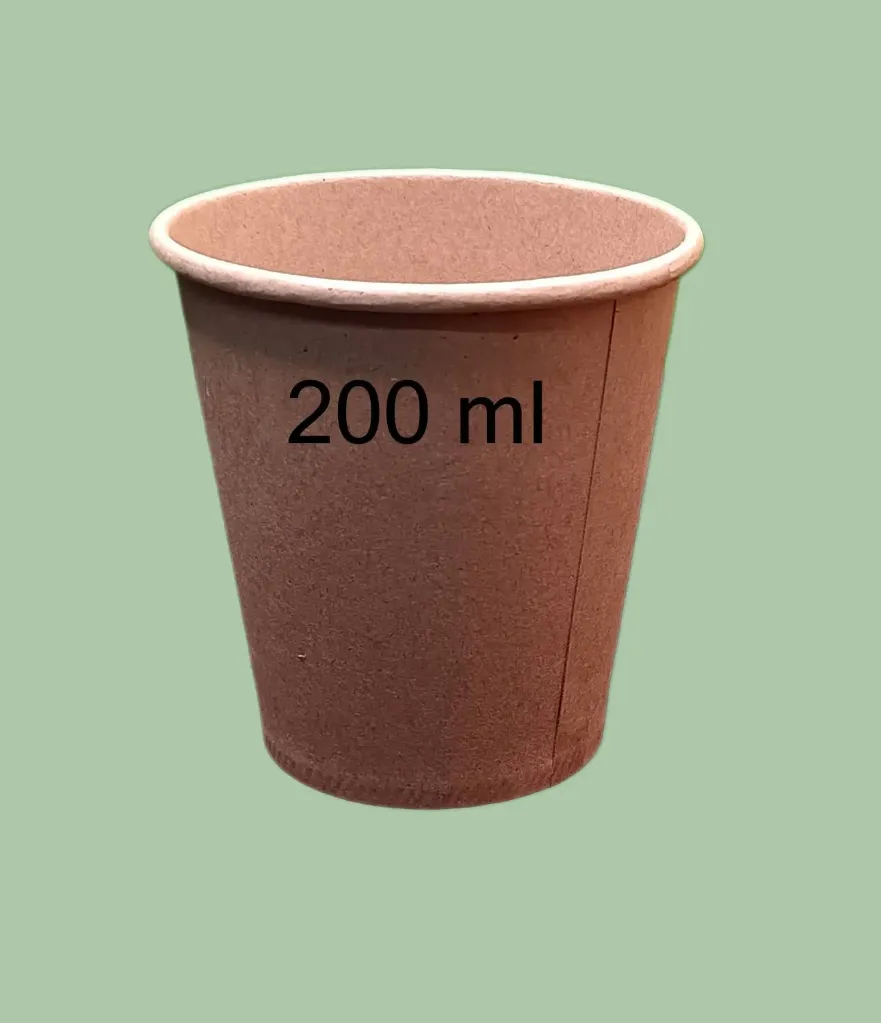 [A27PAC004] 200 ml Kraft Paper Cup